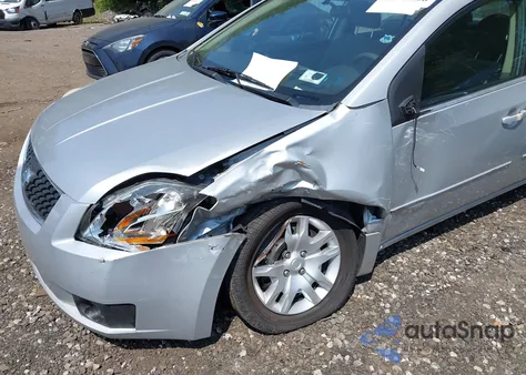 2007 Nissan Sentra 2.0S z USA, uszkodzony, nr VIN 3N1AB61E07L723021